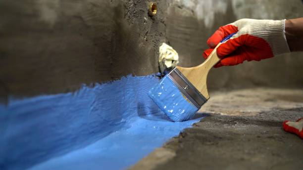 Professional waterproofing crew in Linwood, Linwood, NY